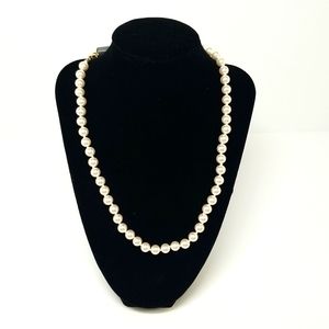 Kohls Occasion Womens Faux Pearl Romantic Bridesmaid Wedding White Love Necklace